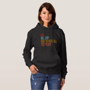 ETEN SLAPEN WISKUNDE HERHALEN HOODIE