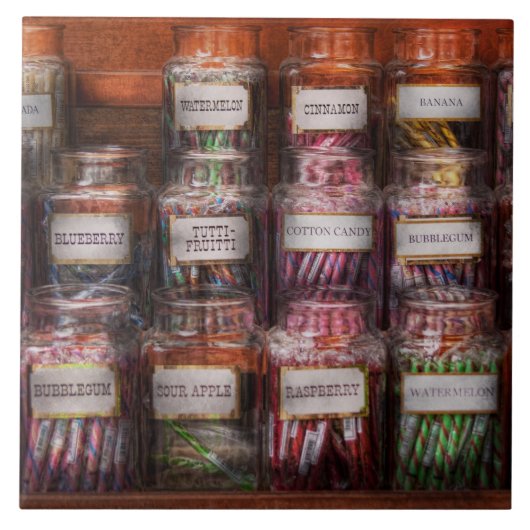 Eten - Snoep - Penny Candy Tegeltje (Voorkant)