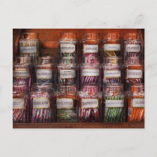 Eten - Snoep - Penny Snoep Briefkaart (Voorkant)