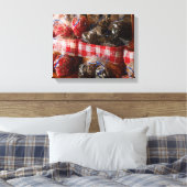 Eten - Snoep - Zoethout Hapjes Canvas Afdruk (Insitu (Slaapkamer))