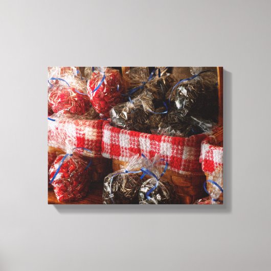 Eten - Snoep - Zoethout Hapjes Canvas Afdruk (Voorkant)