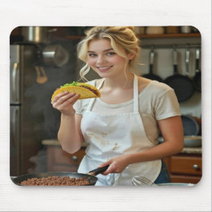 Eten Tacos Foto Personaliseren Aanpassen Muismat