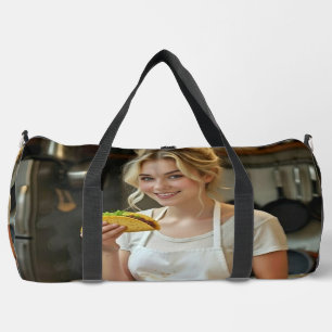 Eten Tacos Foto Personaliseren Aanpassen Plunjezak