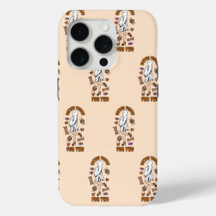 "Eten traktaties voor twee" Zwanger Halloween Sina iPhone 15 Pro Case