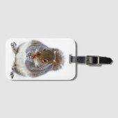 Eten van een foto van een nut bagagelabel (Voorkant (horizontaal))