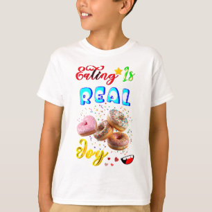 Eten van kleren is echt leuk t-shirt