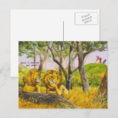 Eten vroeg briefkaart (Voorkant / Achterkant)