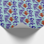 Eten wat! Crayfish, Crawfish Paper Cadeaupapier (Hoek)