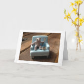 Etenstijd voor een kleine muis kaart (Gele Bloem)