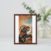 Eteocles en polen van Tiepolo Giovanni Battist Briefkaart (Staand voorkant)