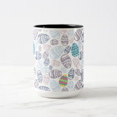 Eter ei plezier tweekleurige koffiemok (Center)