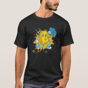 Eter Fast Food Rennende Kipnuggets T-shirt