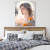 Etéreo Canvas Afdruk (Insitu (Slaapkamer))