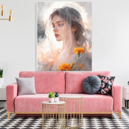 Etéreo Canvas Afdruk (Insitu (Woonkamer))