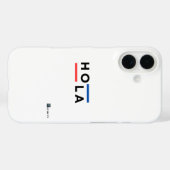 Eterity HOLA Minimalistische iPhone Case (Achterkant (horizontaal))