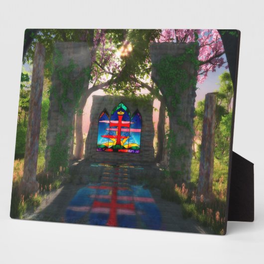 Eternaal licht paashoes fotoplaat (Zijkant)