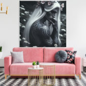 Eternal Beauty Canvas Afdruk (Insitu (Woonkamer))