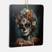 Eternal Beauty, custom Keramisch Ornament (Rechts)