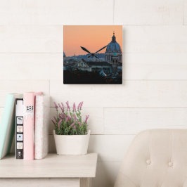 Eternal Beauty of Rome Vierkante Klok