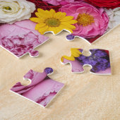 Eternal Bloom: A Premium Floral Tapestry Legpuzzel (Zijkant)