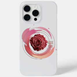 Eternal Bloom – A Rose Day Elegance iPhone 15 Pro Max Hoesje