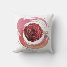 Eternal Bloom – A Rose Day Elegance Kussen