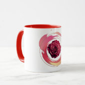 Eternal Bloom – A Rose Day Elegance Mok (Voorkant links)