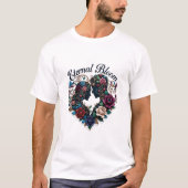 Eternal Bloom Embrace T-Shirt | Intricate Couple (Voorkant)