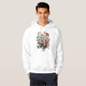 Eternal Bloom – Premium Floral Crop Hoodie | Radia (Voorkant volledig)