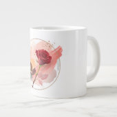 Eternal Blush: A Modern Rose in Abstract Harmony Grote Koffiekop (Voorkant rechts)