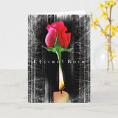 Eternal Burn Greetings Kaart (Gele Bloem)