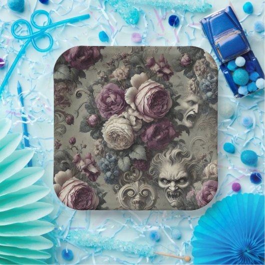 Eternal Conflicts – Gothic Victorian Papieren Bordje (Feest)