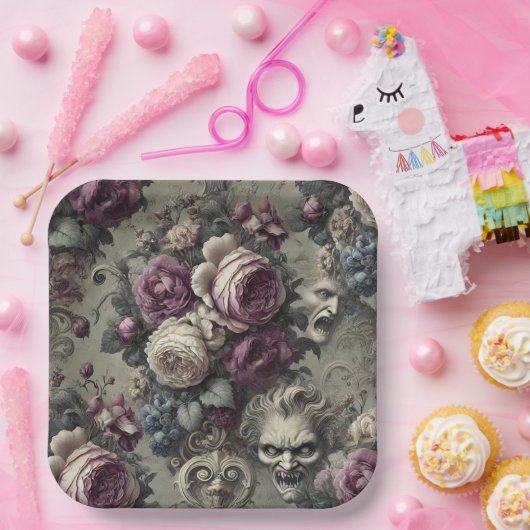 Eternal Conflicts – Gothic Victorian Papieren Bordje (Feest)