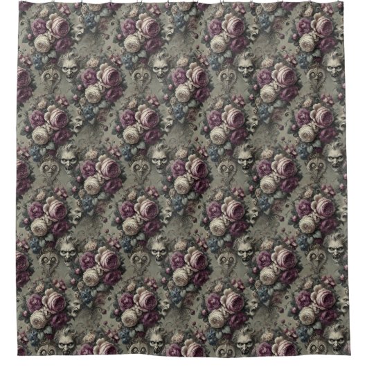 Eternal Conflicts - Gotisch Victoriaans Douchegordijn (Voorkant)