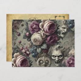 Eternal Conflicts - Gotisch Victoriaans Feestdagenkaart