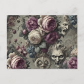 Eternal Conflicts - Gotisch Victoriaans Feestdagenkaart (Voorkant)