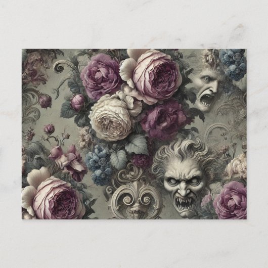 Eternal Conflicts - Gotisch Victoriaans Feestdagenkaart (Voorkant)