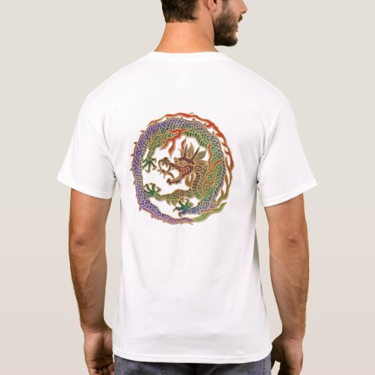Eternal Dragon Circle T-shirt (Achterkant)