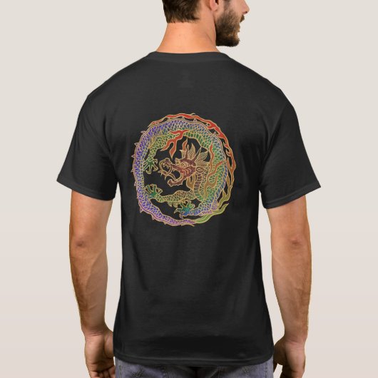Eternal Dragon Circle T-shirt (Achterkant)