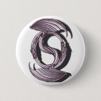 Eternal Dragon Ronde Button 5,7 Cm