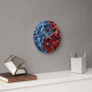Eternal Duality Wall Clock Ronde Klok