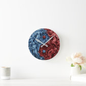 Eternal Duality Wall Clock Ronde Klok (Huis)