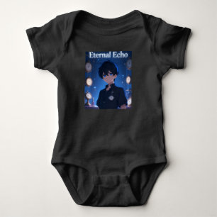 Eternal Echo Cool Anime Jongen Zwart Baby Body Pak Romper