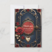 Eternal Elegance – Clockwork Heart. Bedankkaart (Voorkant)