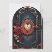 Eternal Elegance – Clockwork Heart.  Kaart (Achterkant)
