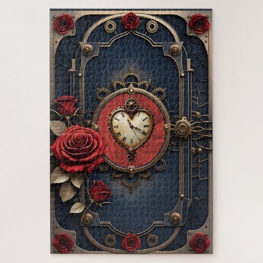 Eternal Elegance – Clockwork Heart Legpuzzel (Verticaal)