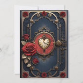 Eternal Elegance – Clockwork Heart. Save The Date (Achterkant)