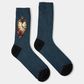 Eternal Elegance – Clockwork Heart Sokken (Rechts)