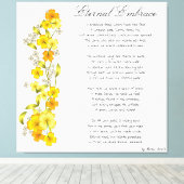 Eternal Embrace Canvas Afdruk (Insitu (Houten vloer))