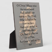 Eternal Father Strong om Plaque op te slaan Fotoplaat (Zijkant)